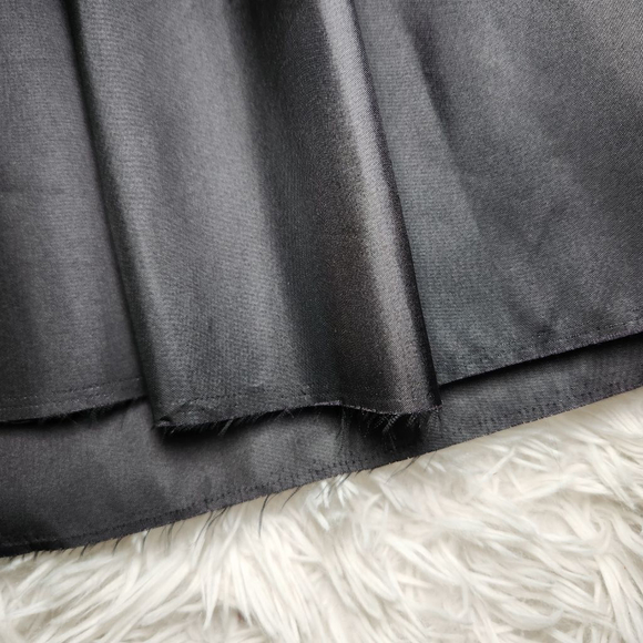 Mori Lee by Madeline Gardner A Line One Shoulder Black Cocktail Dress Size 12 - Picture 13 of 14